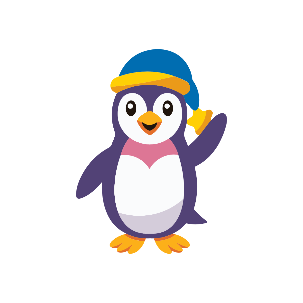 Free Colorful Penguin Clipart Template - Edit Online & Download