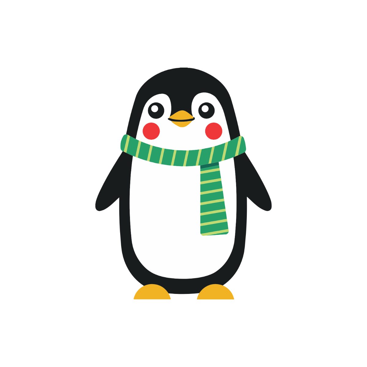 Free Cute Penguin Clipart Template - Edit Online & Download