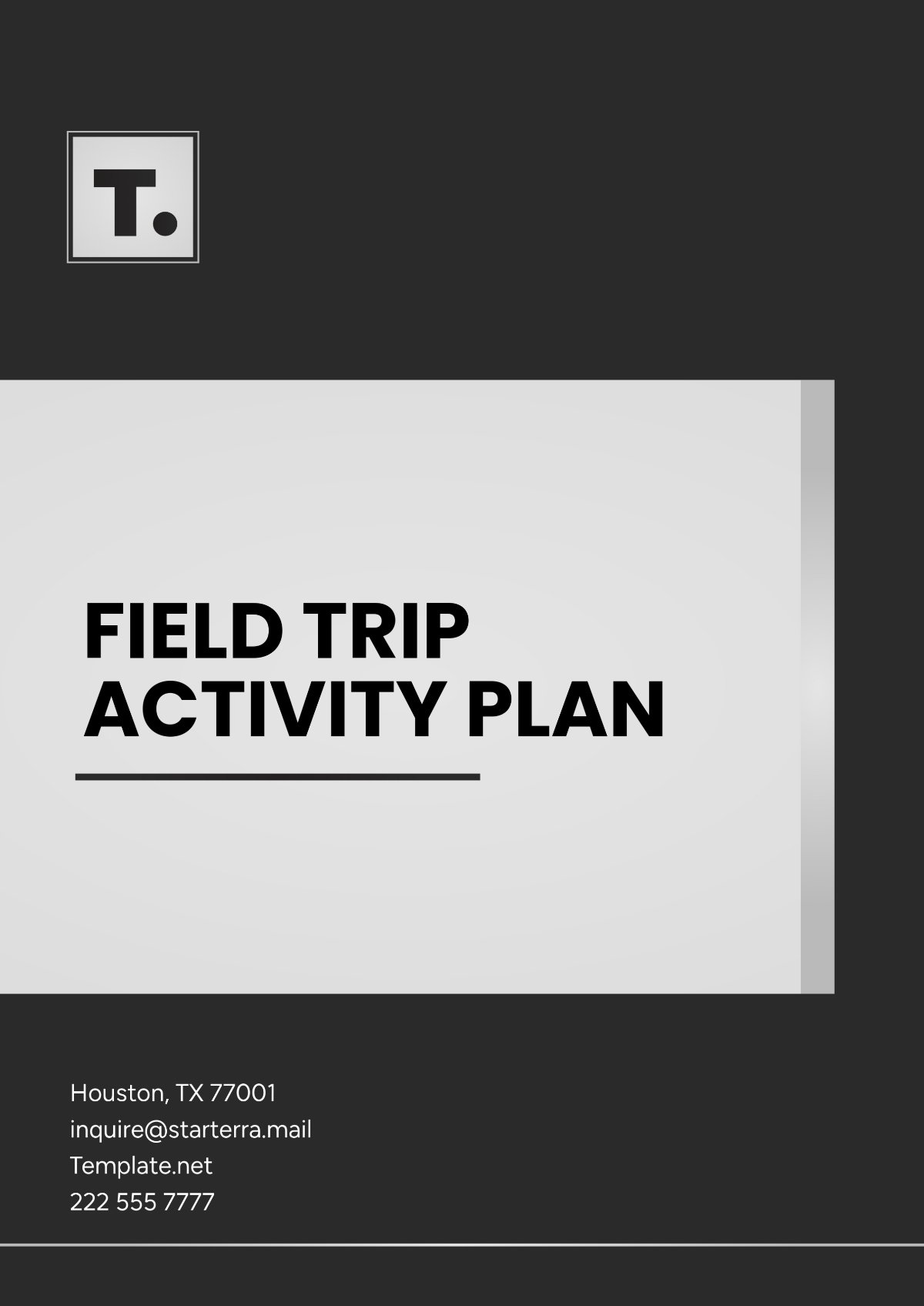 Field Trip Activity Plan Template - Edit Online & Download