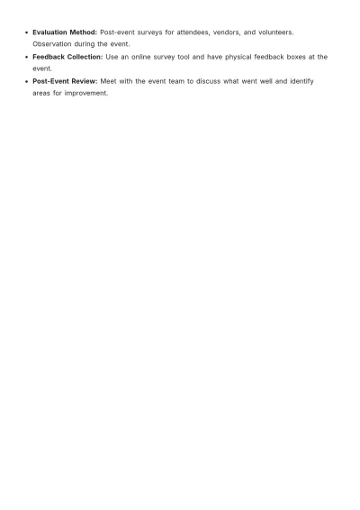 Free Community Fair Activity Plan Template to Edit Online