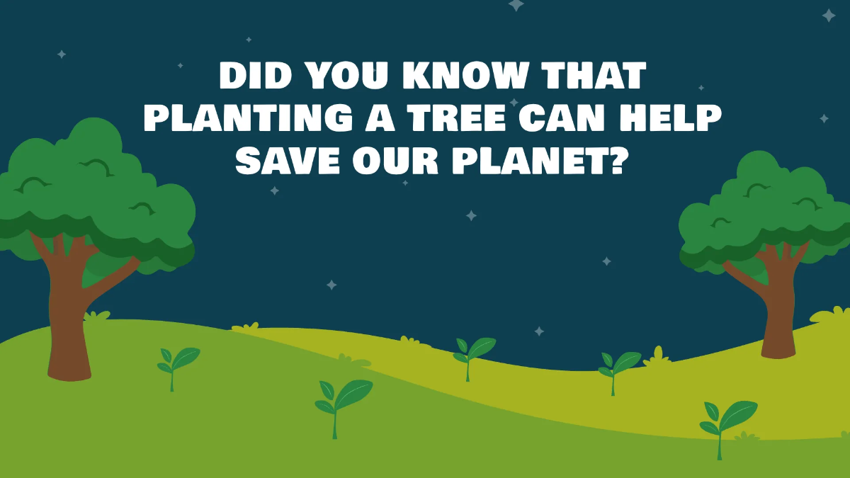 Free Global Warming Kids Presentation Template to Edit Online