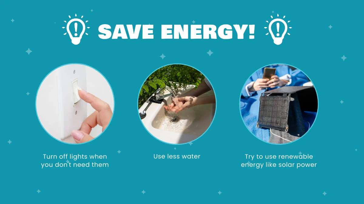 Free Global Warming Kids Presentation Template to Edit Online