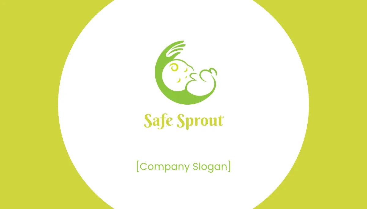 Free Baby Sitting Business Card Template to Edit Online