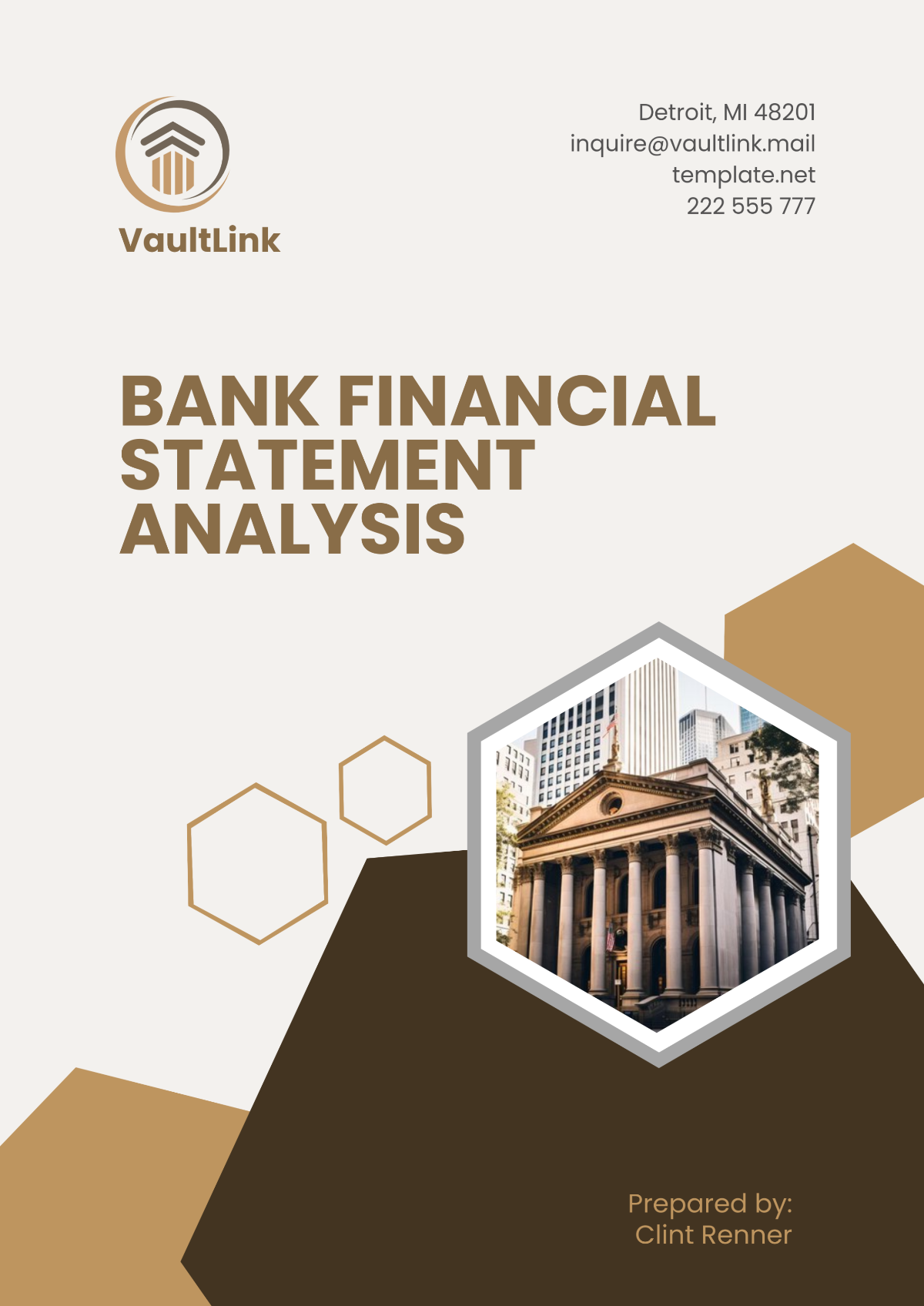 Bank Financial Statement Analysis Template - Edit Online & Download