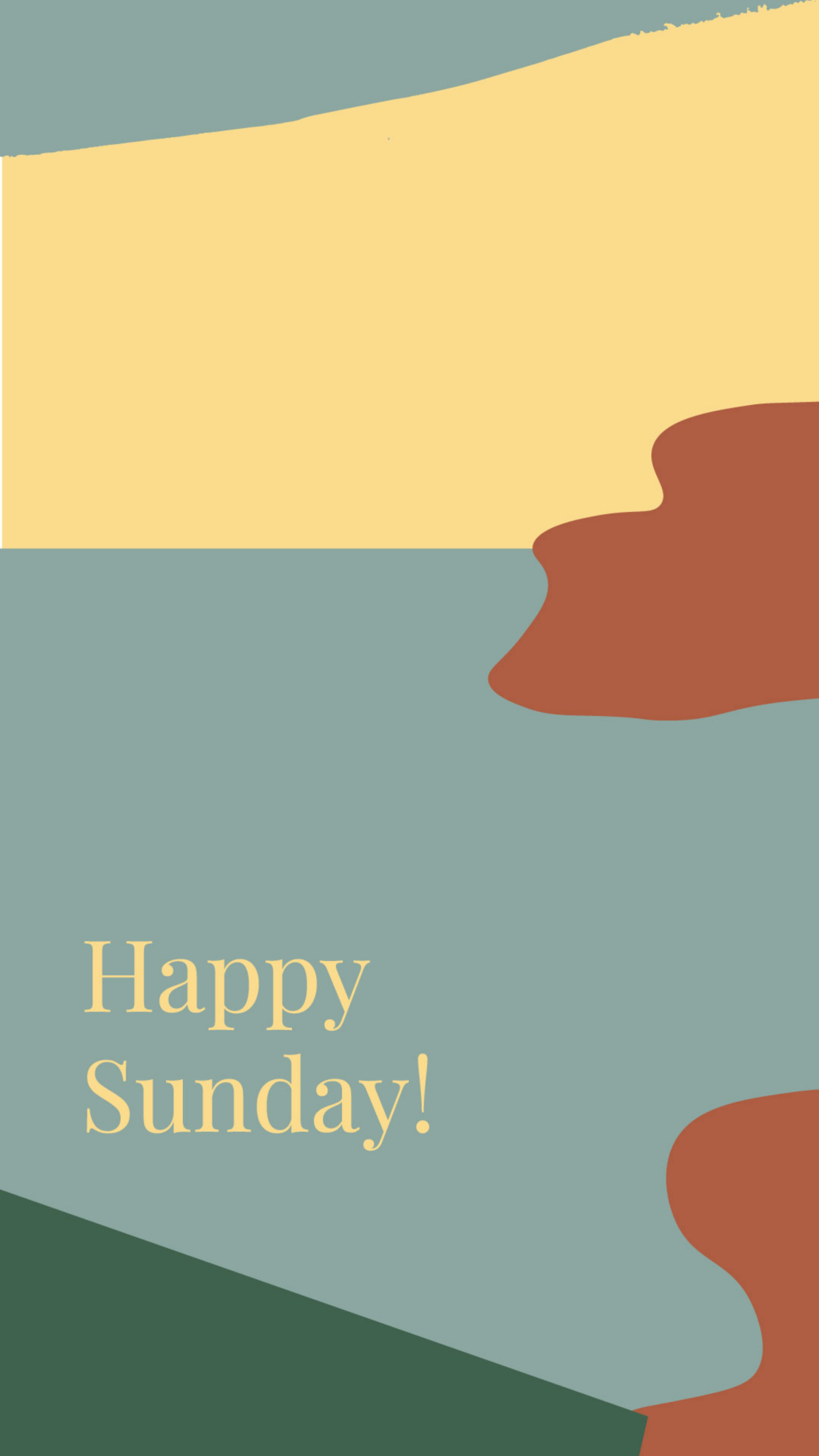 Free Relaxing Sunday Wallpaper Template - Edit Online & Download