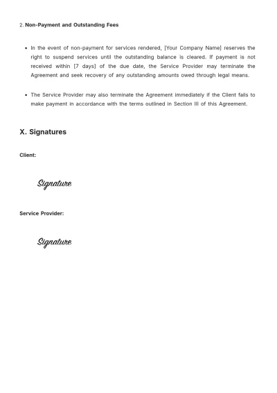 Free Baby Sitting Contract Template to Edit Online