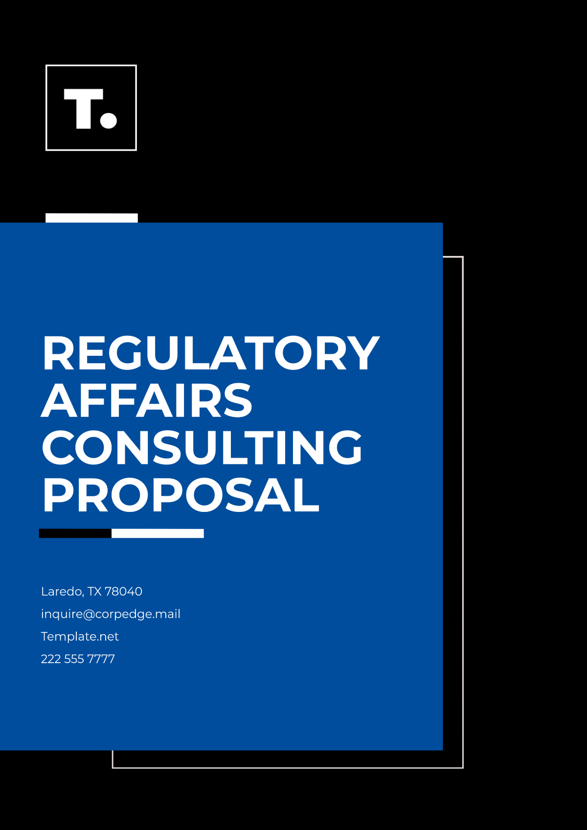 Regulatory Affairs Consulting Proposal Template - Edit Online & Download