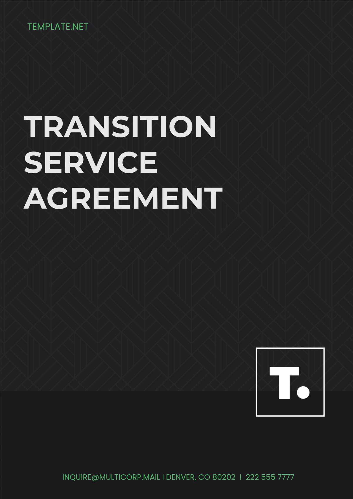 Transition Service Agreement Template - Edit Online & Download