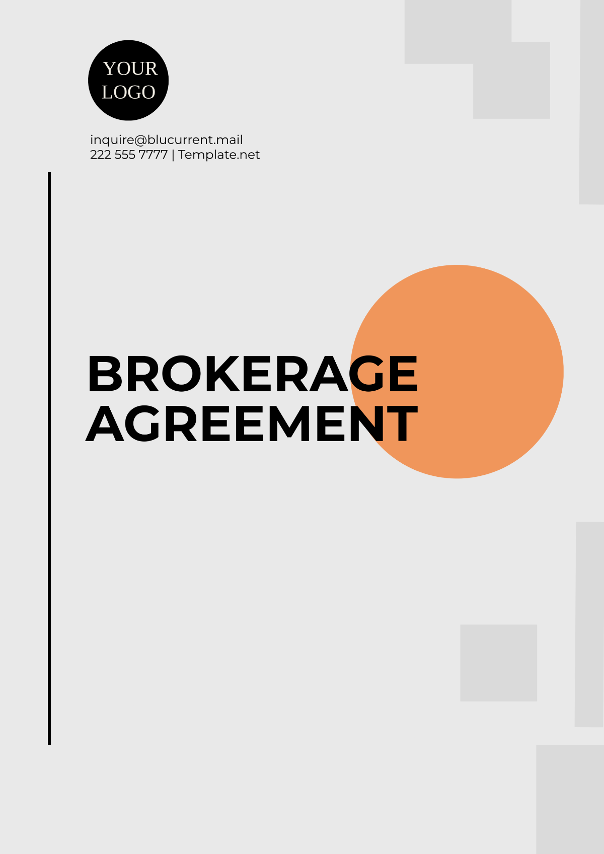 Printable Brokerage Agreement Template - Edit Online & Download