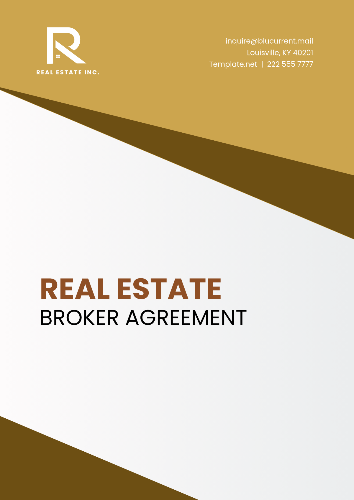 Real Estate Broker Agreement Template - Edit Online & Download