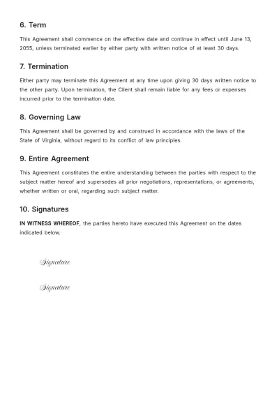 Free Broker Representation Agreement Template to Edit Online