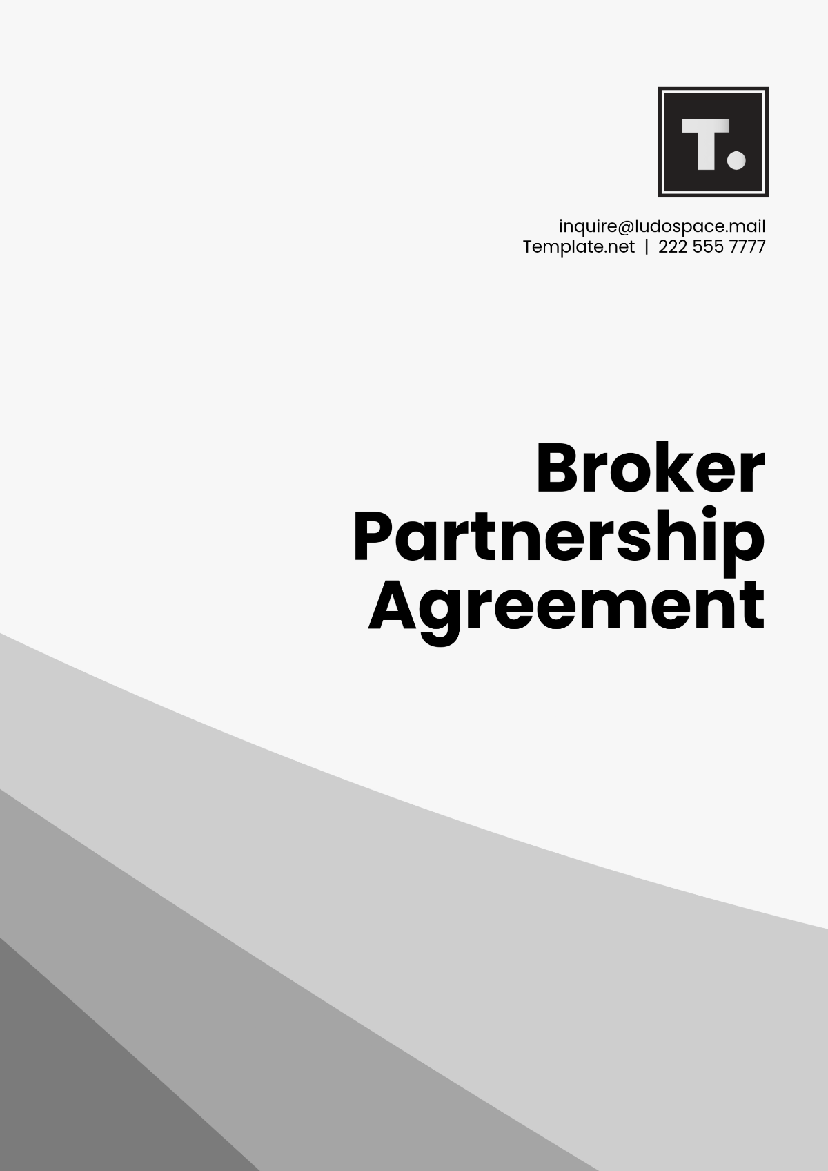 Broker Partnership Agreement Outline Template - Edit Online & Download