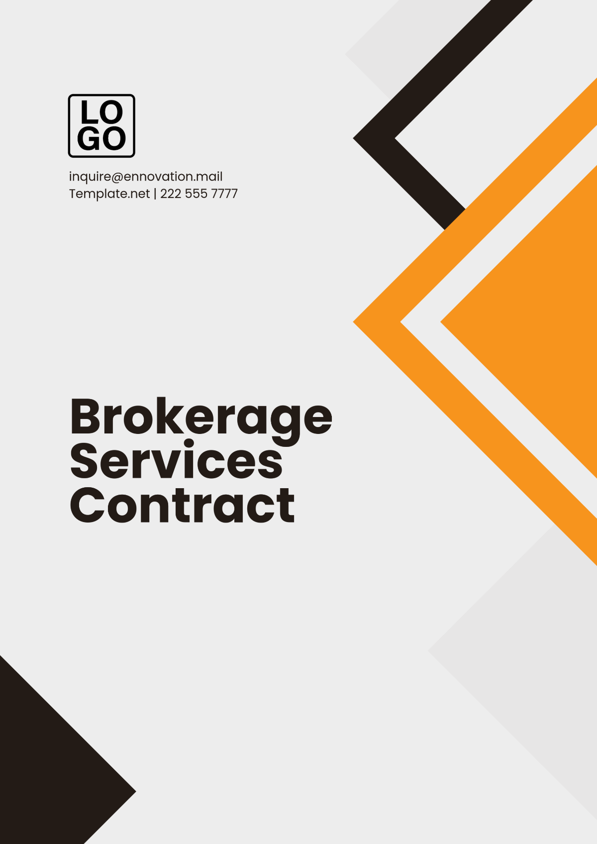 Brokerage Services Contract Template - Edit Online & Download