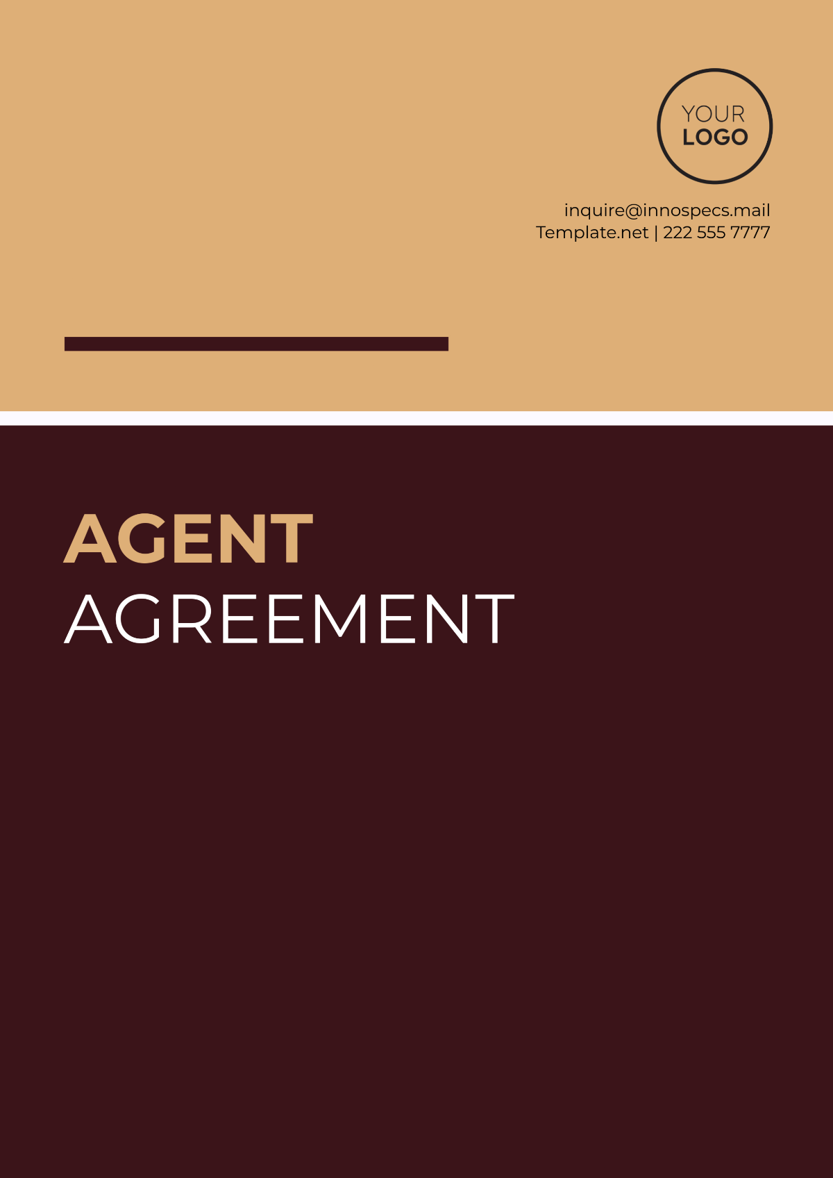 Professional Agent Agreement Template - Edit Online & Download