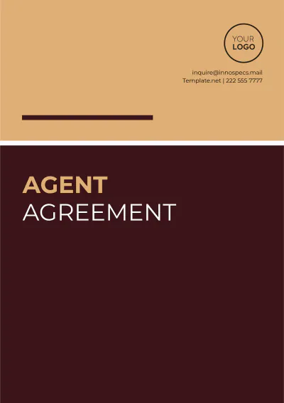 Free Professional Agent Agreement Template to Edit Online