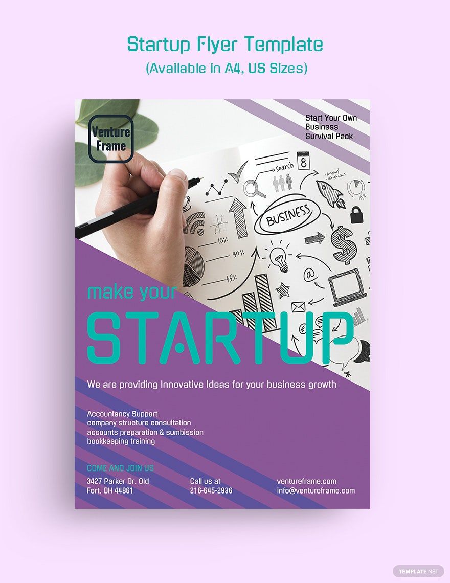 Startup Flyer Template