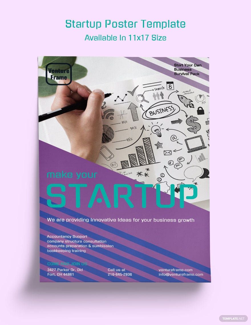 Startup Poster Template