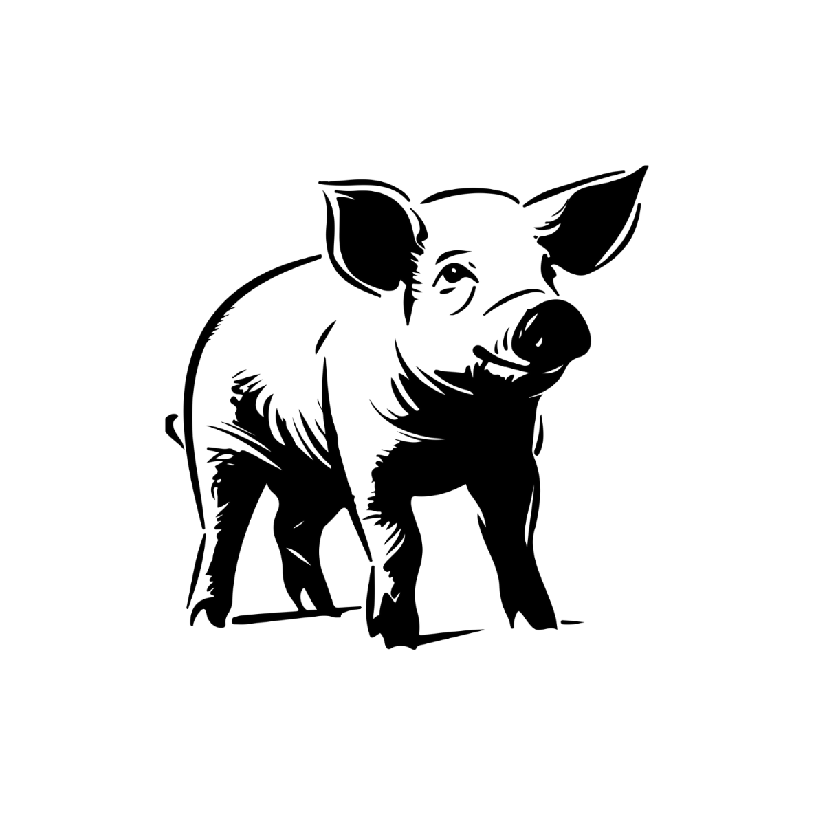 Free Transparent Pig Clipart Template - Edit Online & Download