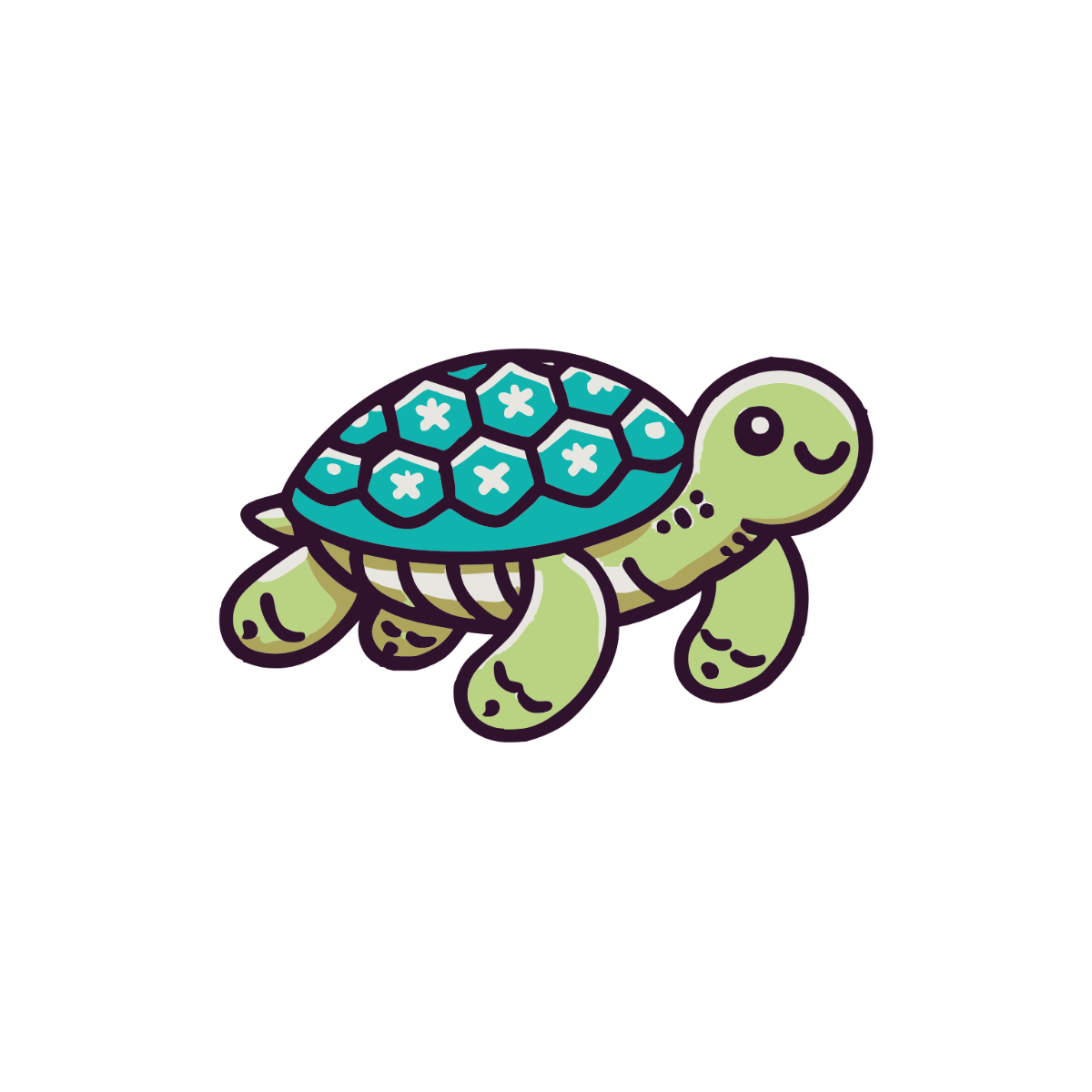 Free Simple Turtle Clipart Template - Edit Online & Download