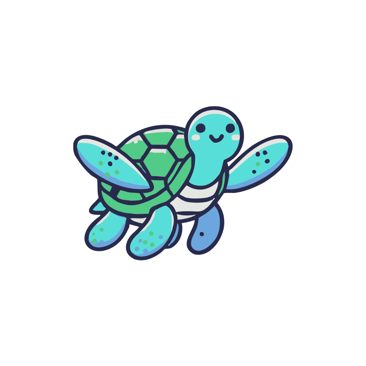 Free Colorful Turtle Clipart Template - Edit Online & Download