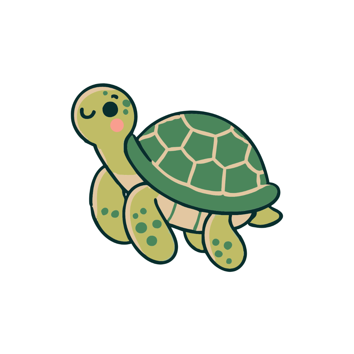 Free Transparent Turtle Clipart Template - Edit Online & Download