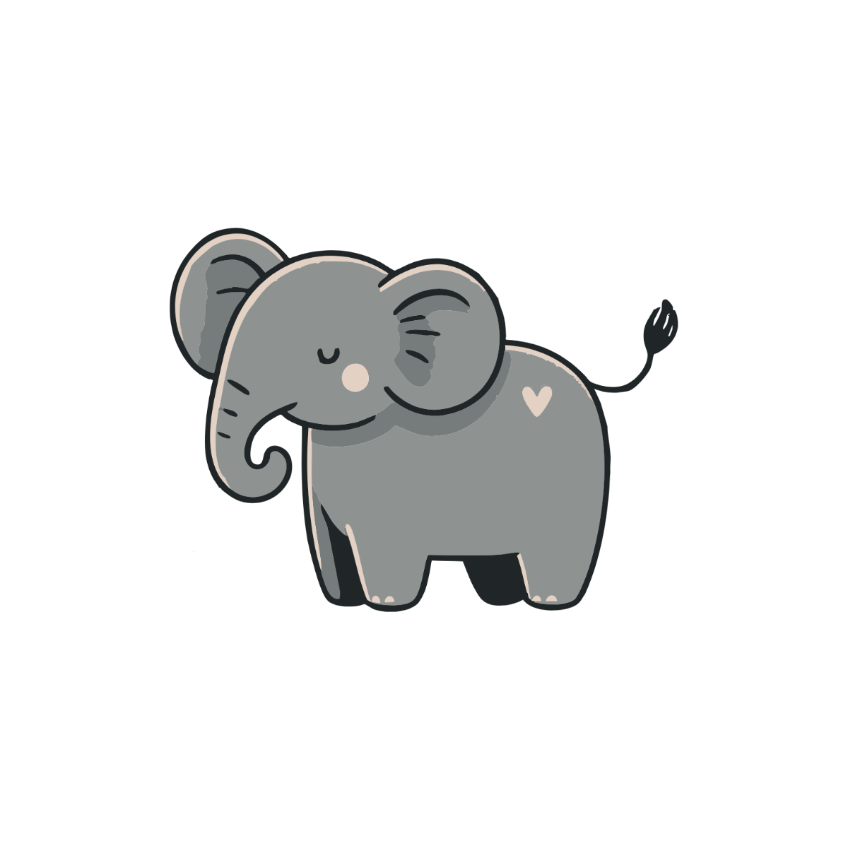 Free Elephant Clipart Template - Edit Online & Download