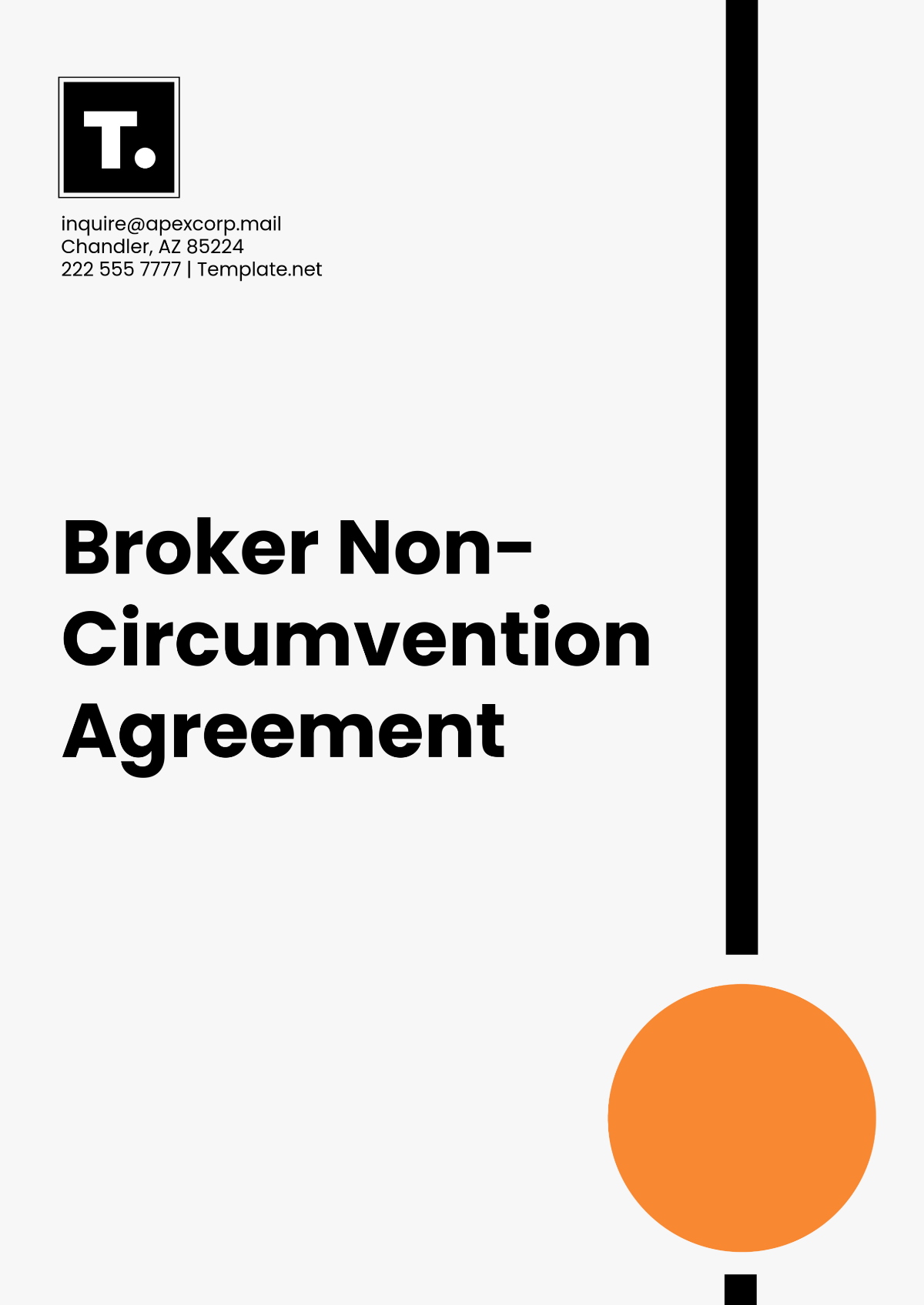 Broker Non Circumvention Agreement Template - Edit Online & Download