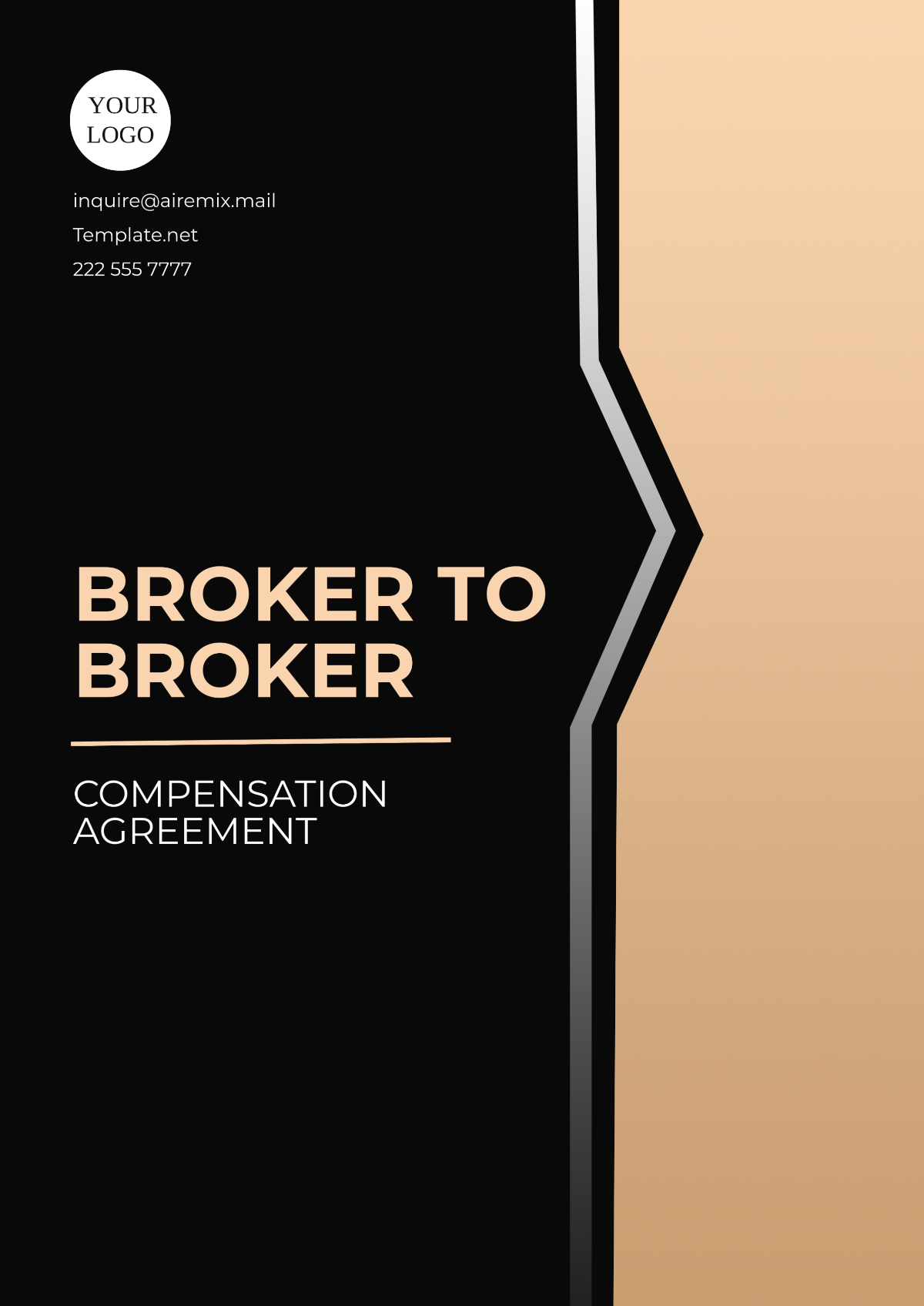 Broker to Broker Compensation Agreement Template - Edit Online & Download