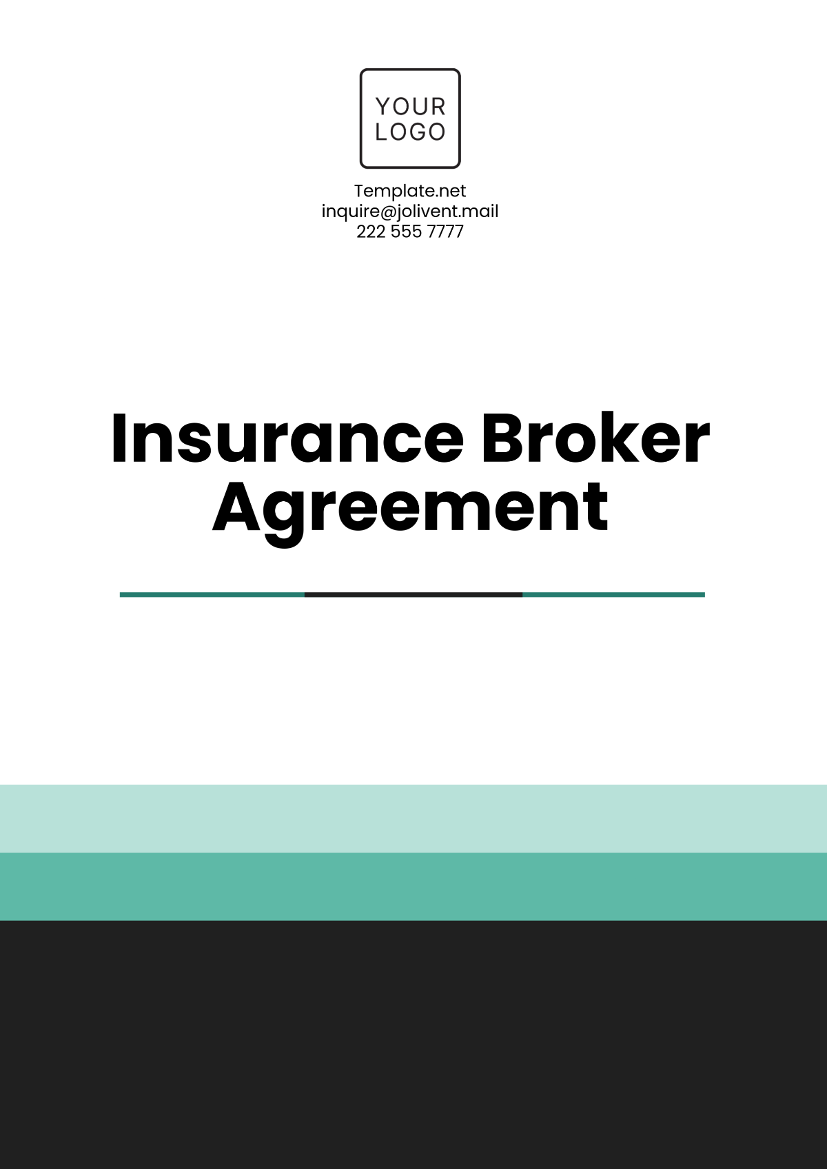 Insurance Broker Agreement Template - Edit Online & Download