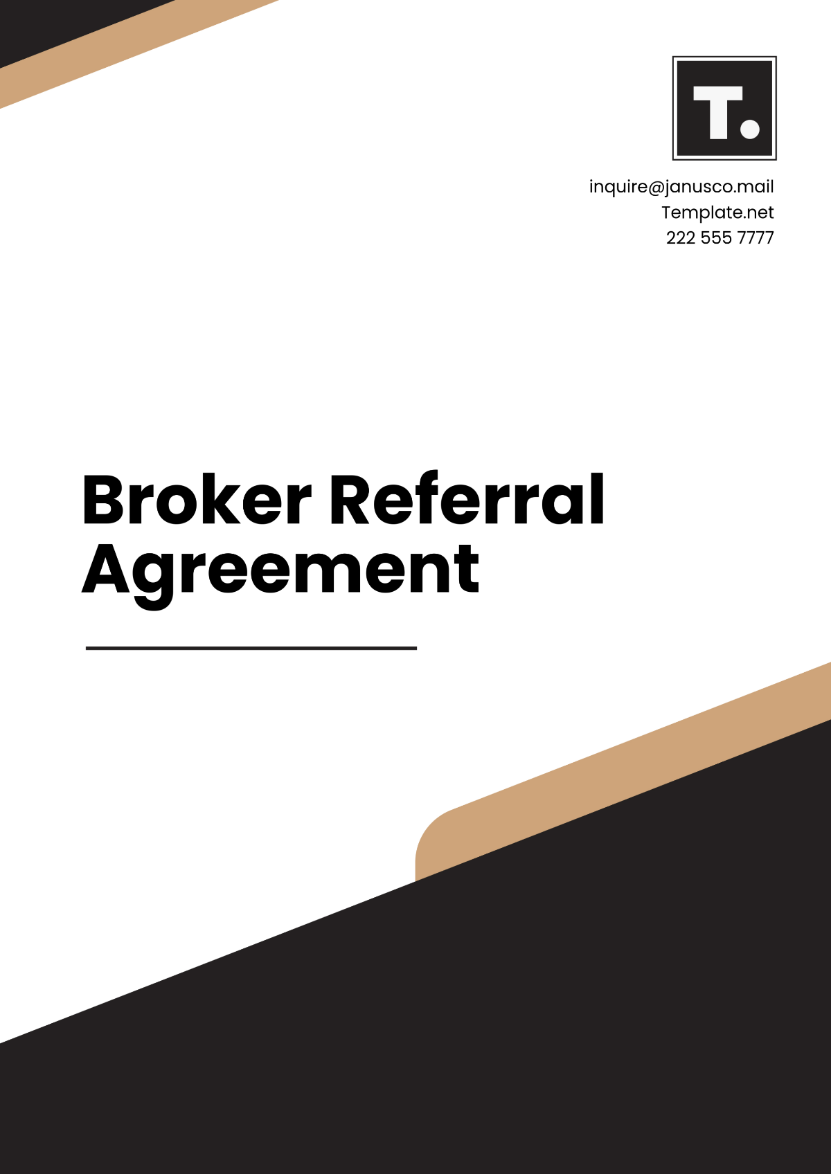 Broker Referral Agreement Template - Edit Online & Download