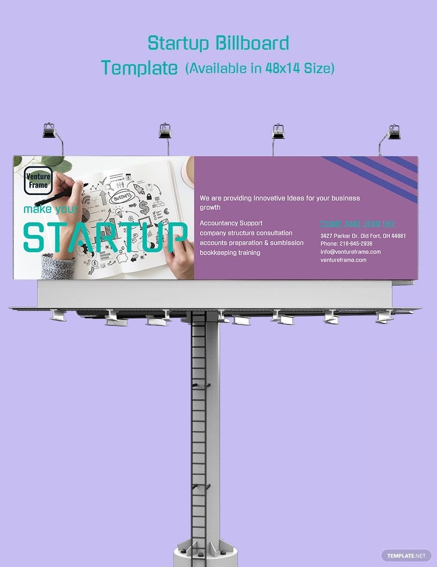 Startup Billboard Template