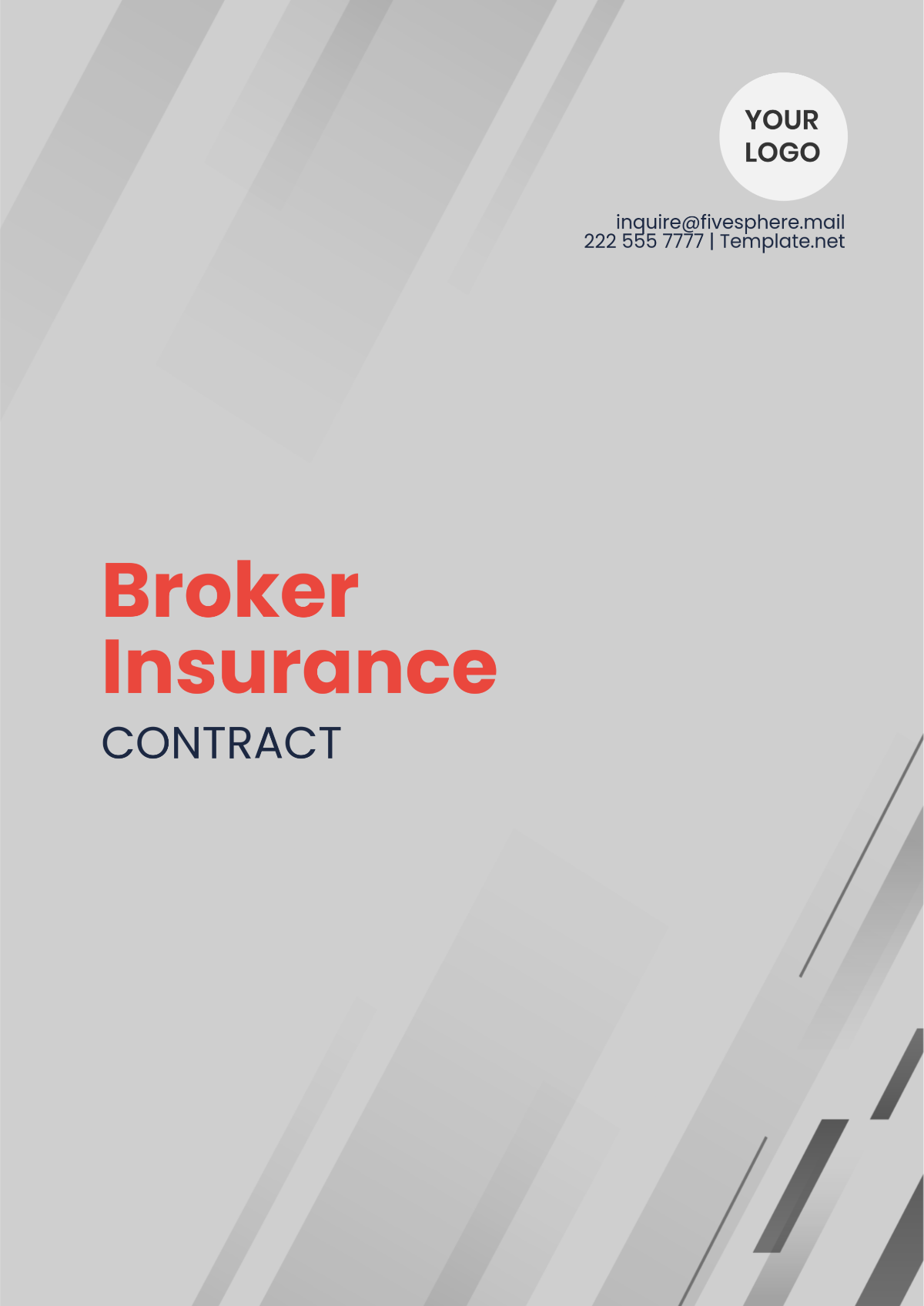 Broker Insurance Contract Template - Edit Online & Download