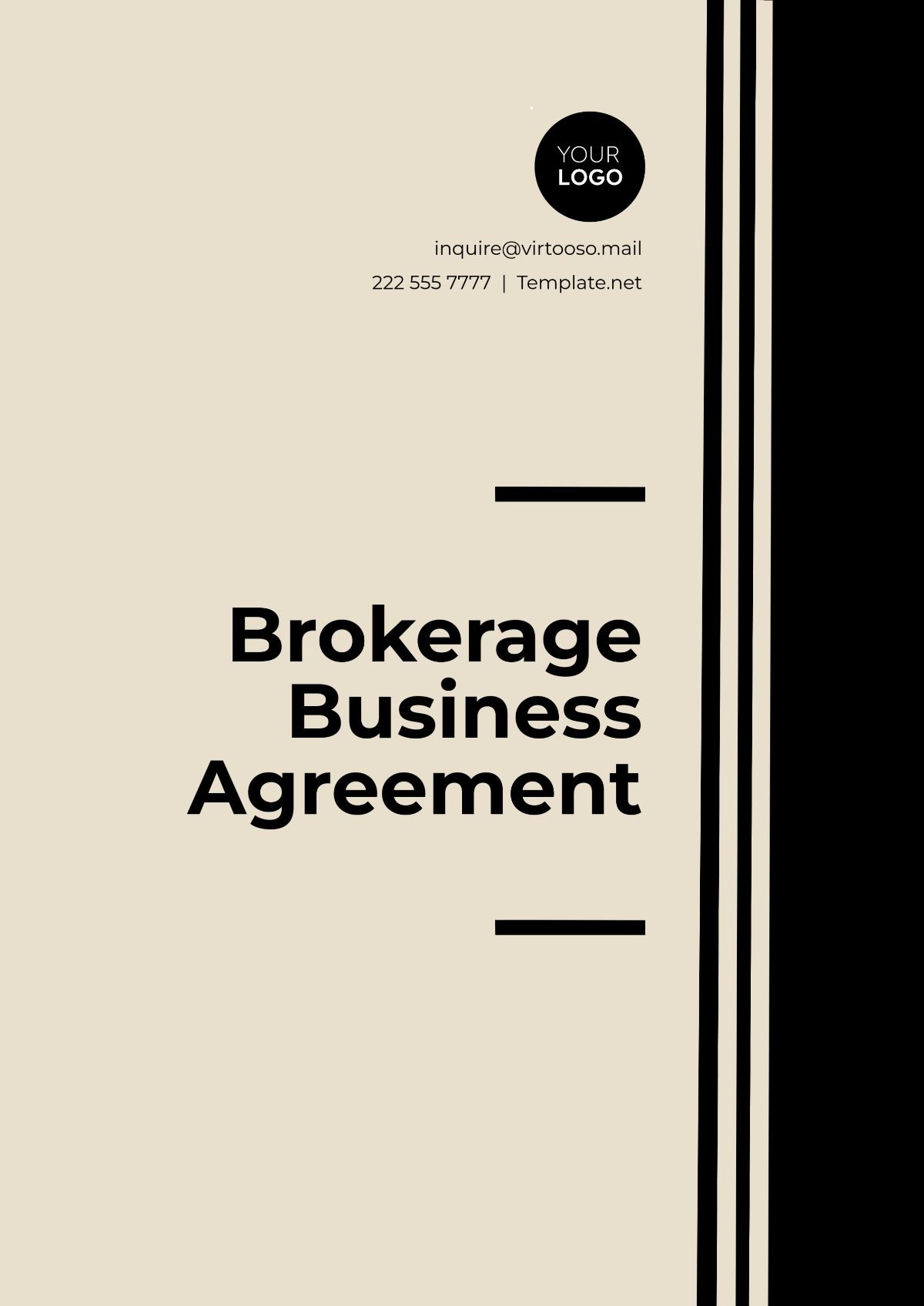 Brokerage Business Agreement Template - Edit Online & Download