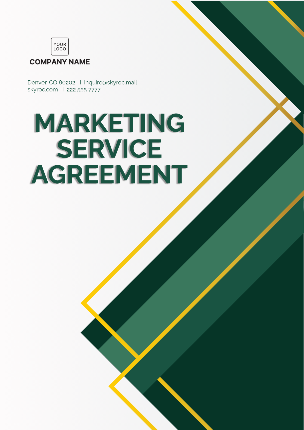 Marketing Services Agreement Template - Edit Online & Download