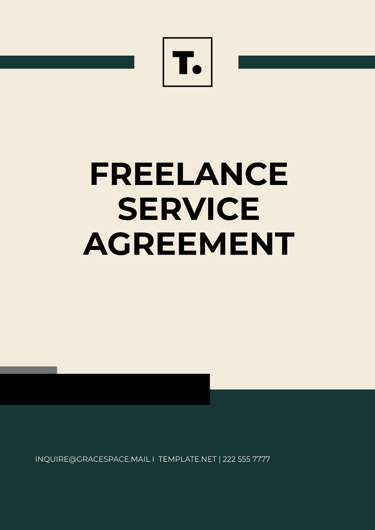 Freelance Service Agreement Template Edit Online Download