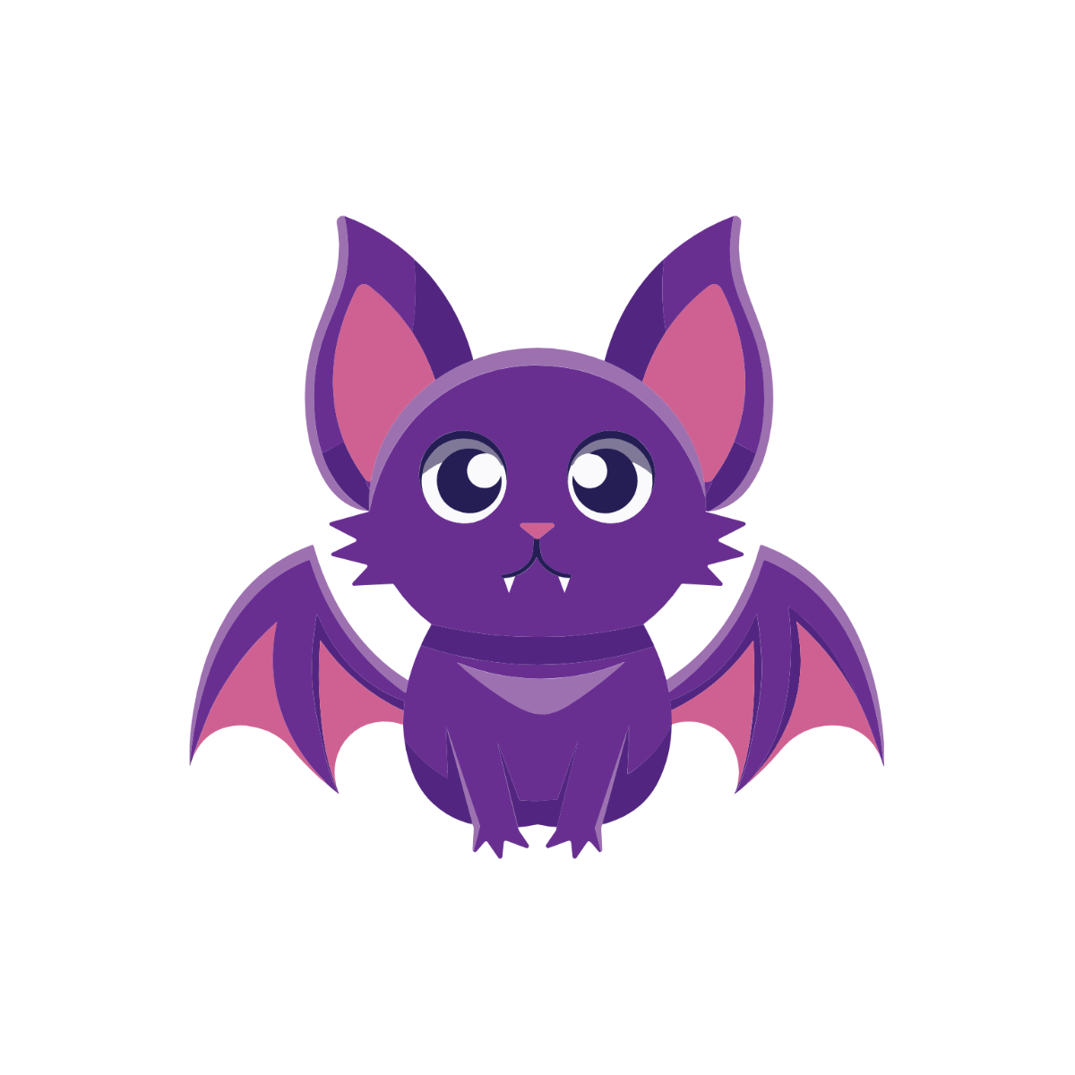 Free Cartoon Bat Clipart Template - Edit Online & Download