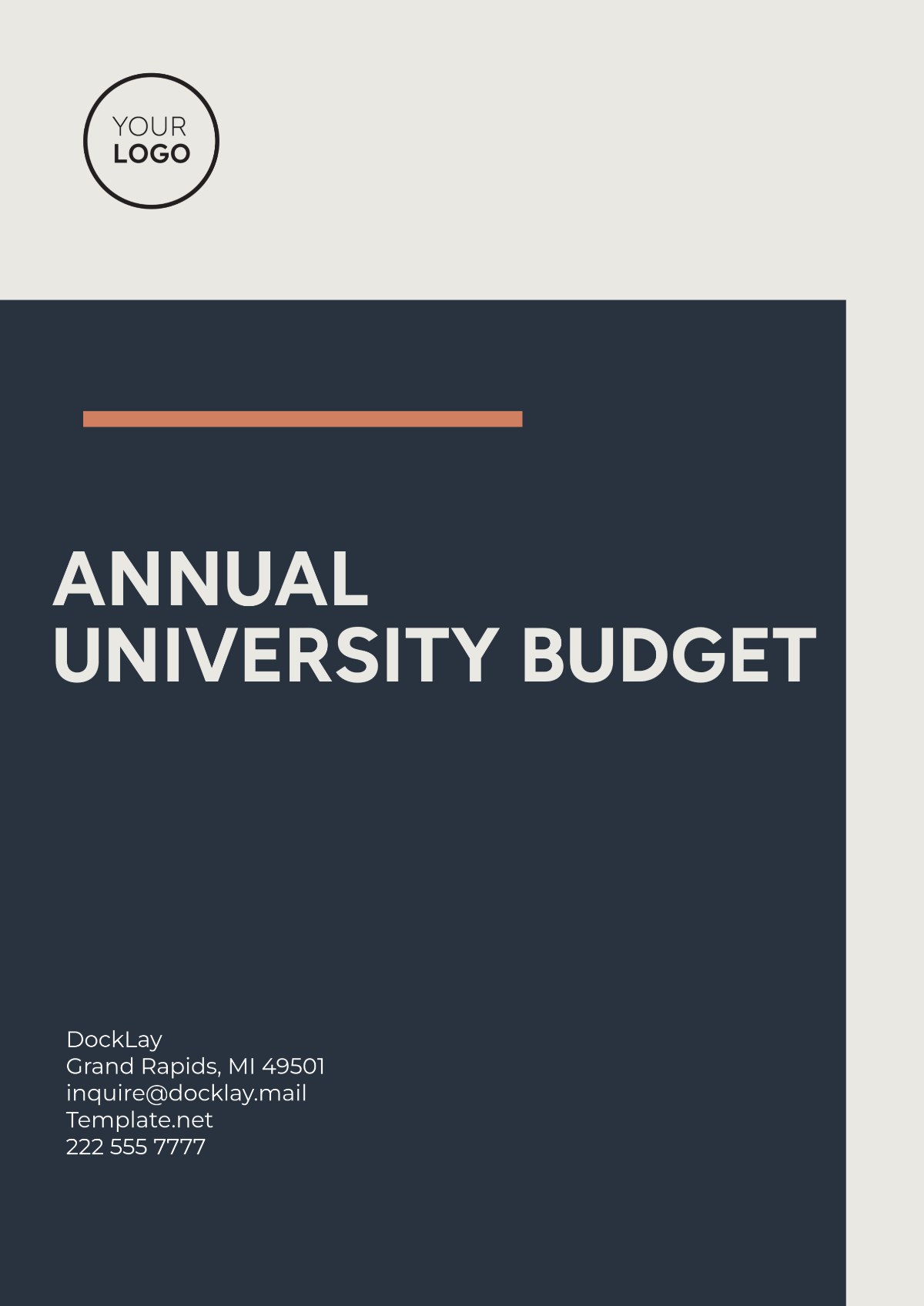 Annual University Budget Template - Edit Online & Download