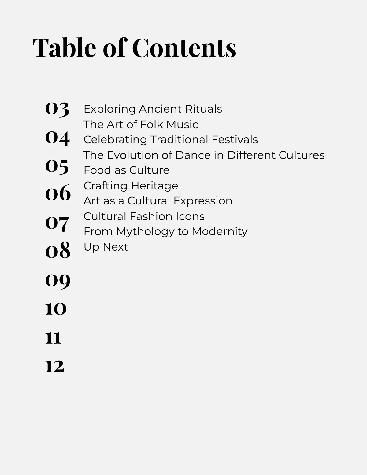 Free Cultural Magazine Template to Edit Online