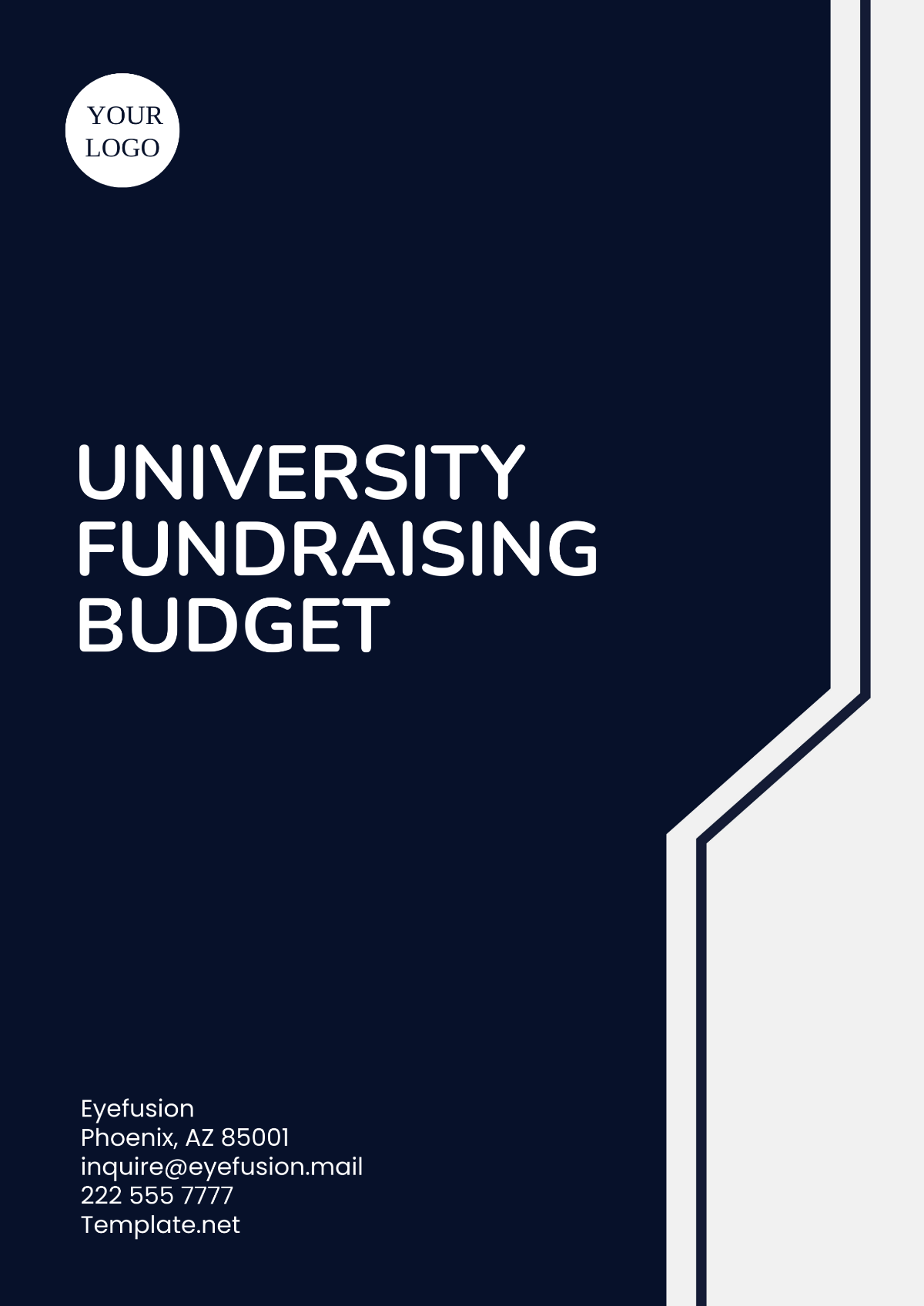 University Fundraising Budget Template - Edit Online & Download