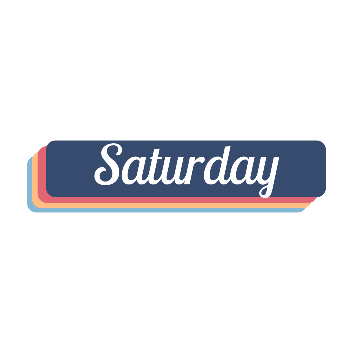 Free Happy Saturday Logo Template - Edit Online & Download | Template.net