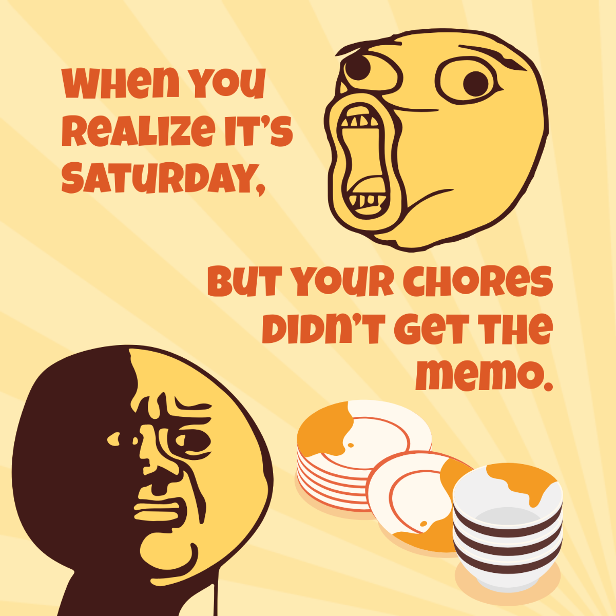 Saturday Humor Template - Edit Online & Download