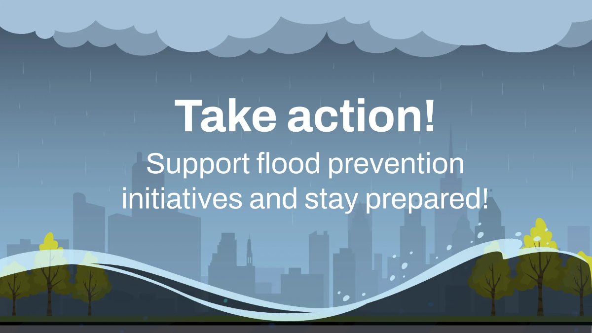 Free Floods Presentation Template to Edit Online