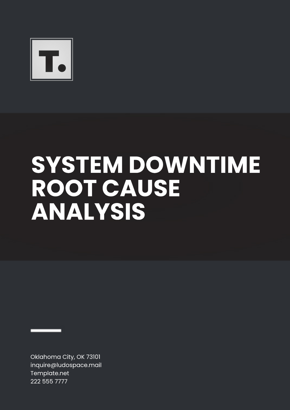 Free System Downtime Root Cause Analysis Template