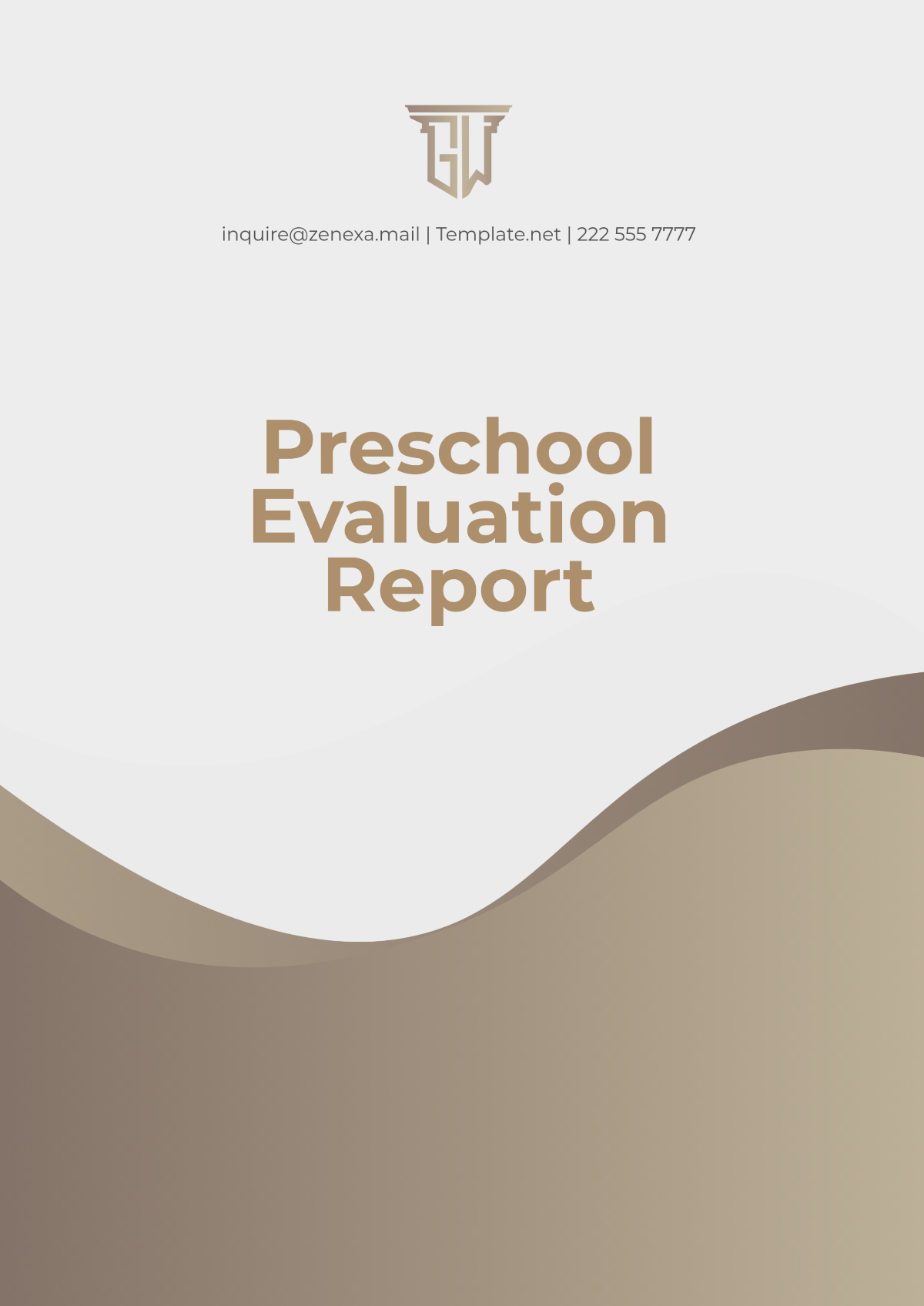 Professional Preschool Evaluation Report Template - Edit Online & Download