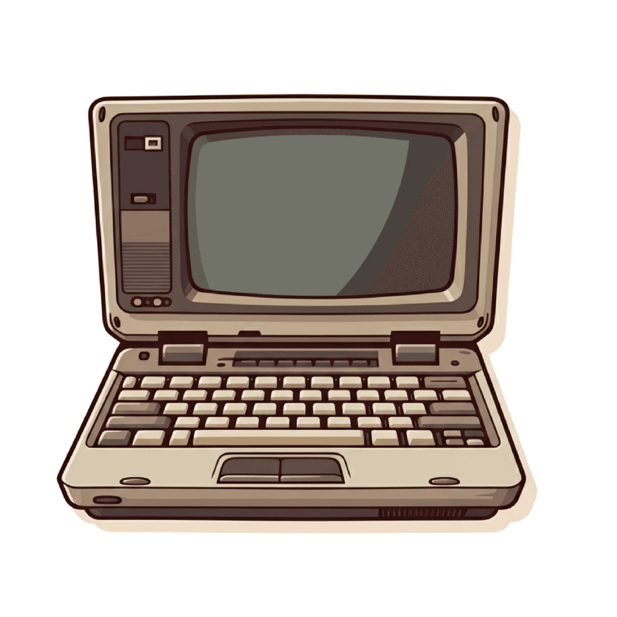 Free Vintage Laptop Clipart Template - Edit Online & Download