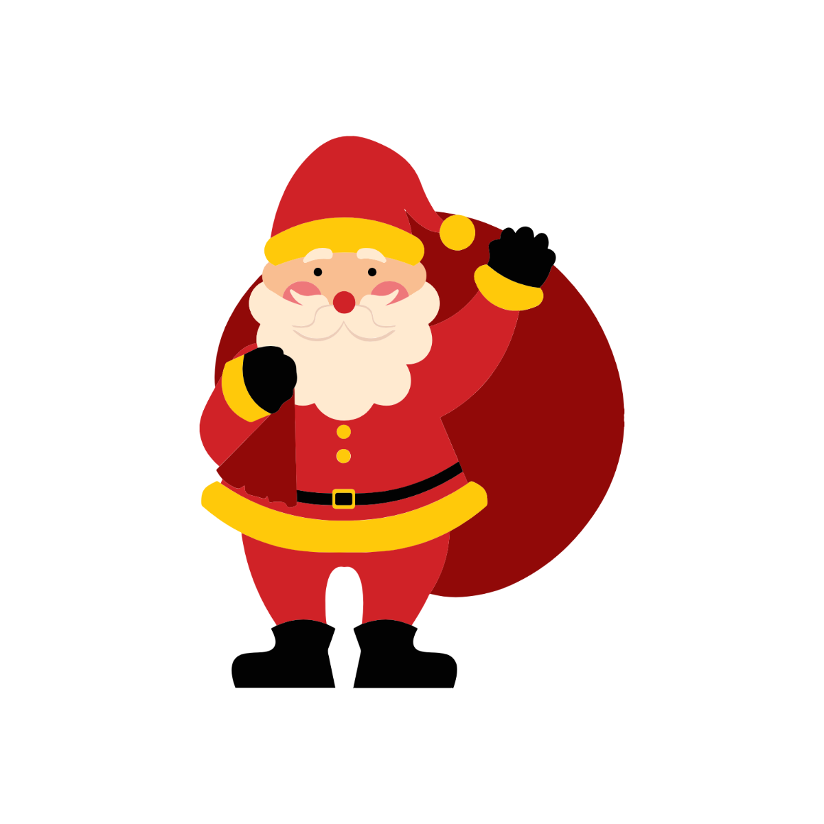 Free Santa Clipart Template - Edit Online & Download