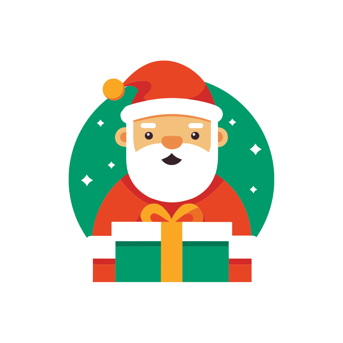 Transparent Santa Clipart