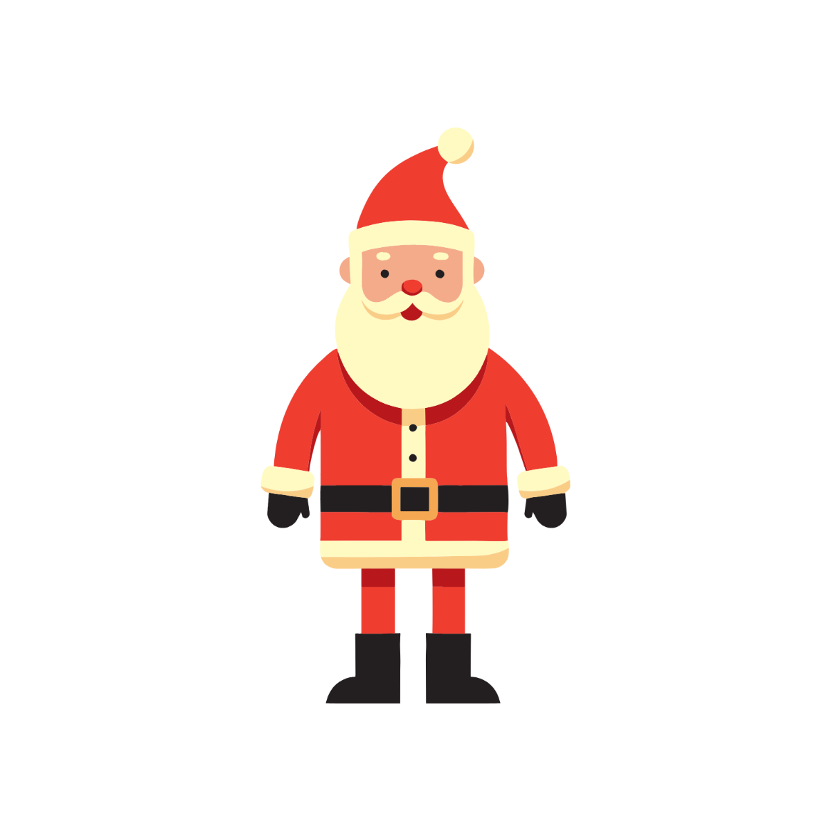 Cartoon Santa Clipart