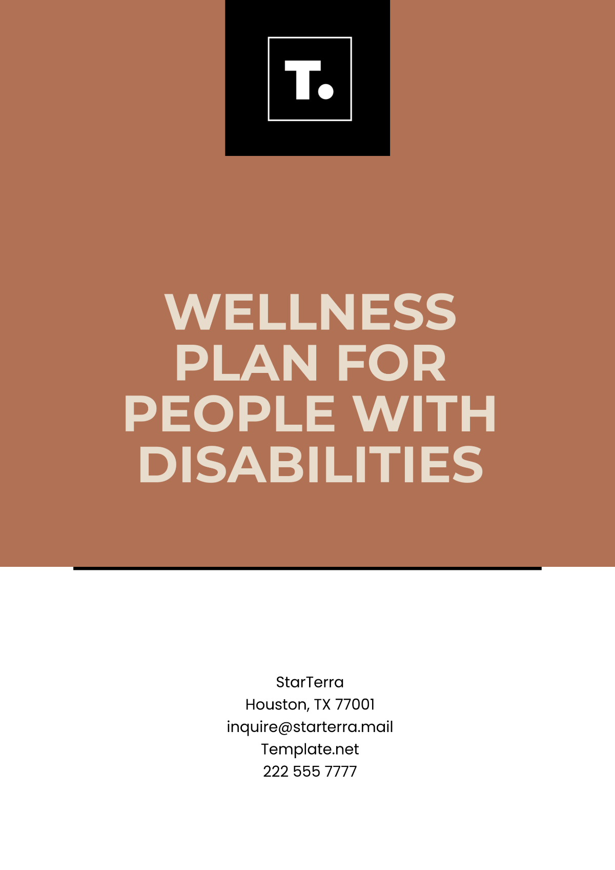 Wellness Plan Template for People with Disabilities Template - Edit Online & Download