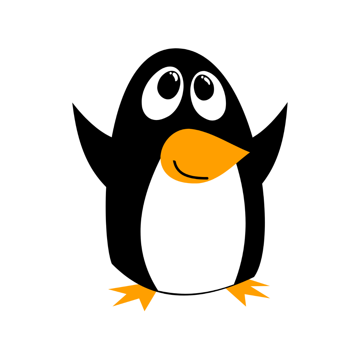 Free Funny Penguin Clipart Template - Edit Online & Download